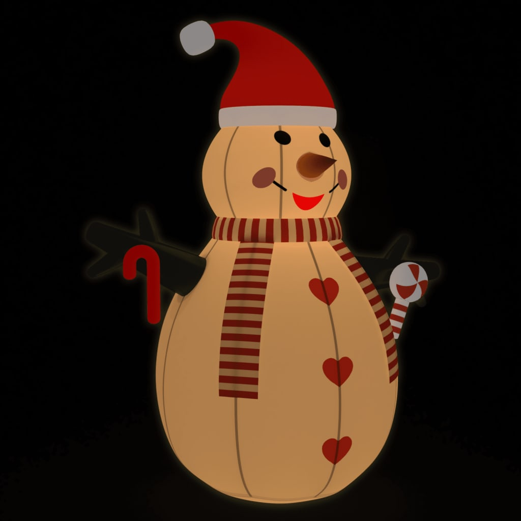 Inflatable Snowman with LEDs 15 ft