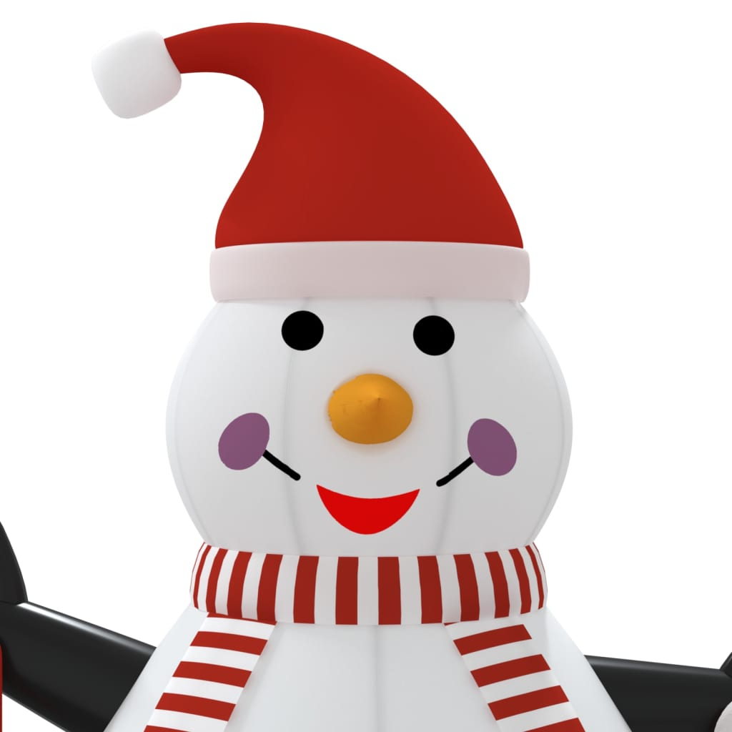 Inflatable Snowman with LEDs 15 ft