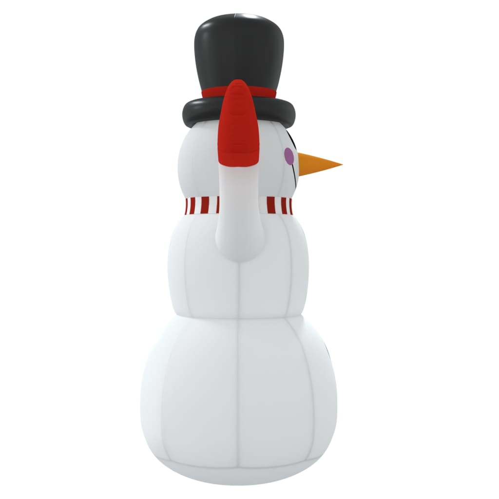 Inflatable Snowman with LEDs 10 ft