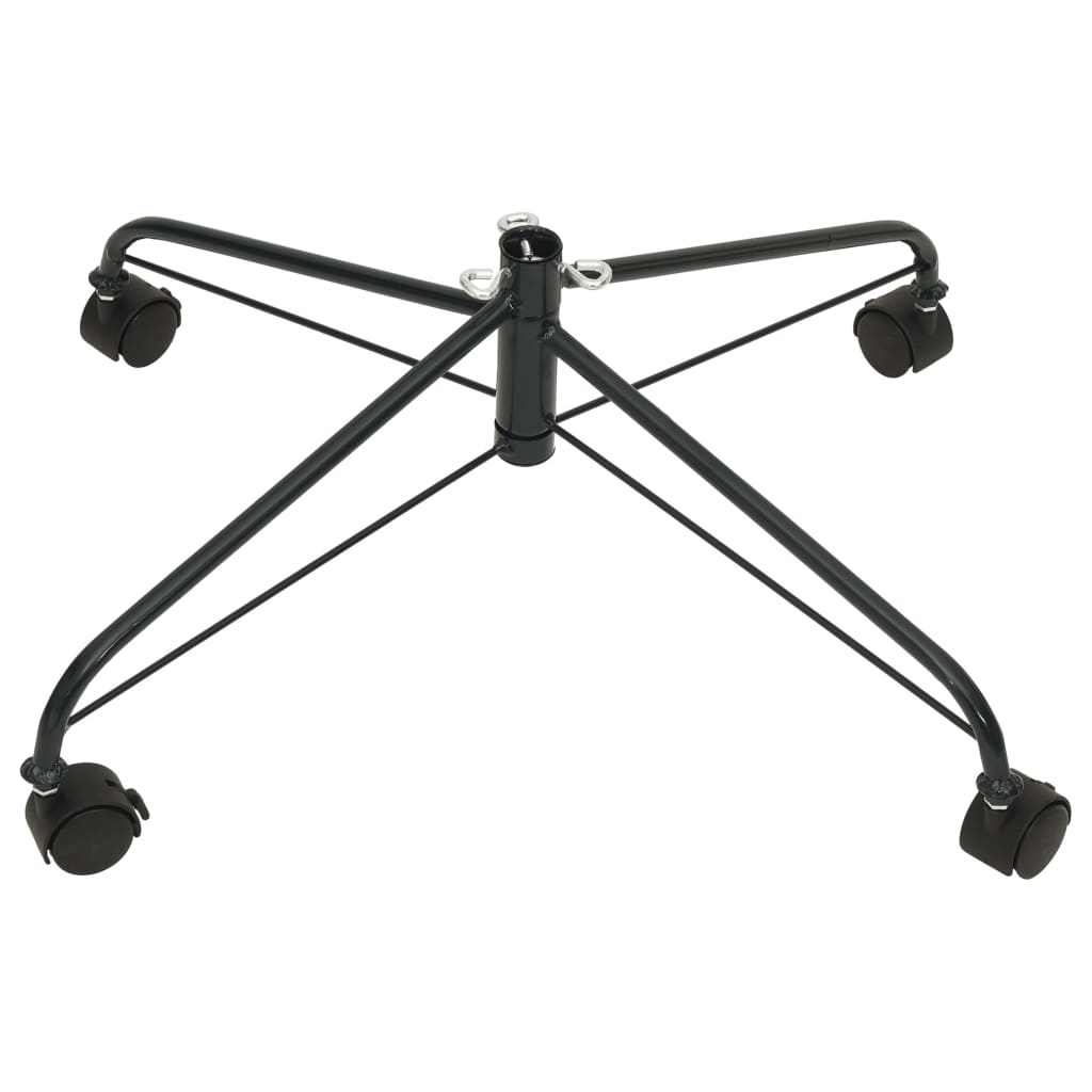 vidaXL Christmas Tree Stand with Wheels 3x2x1 ft