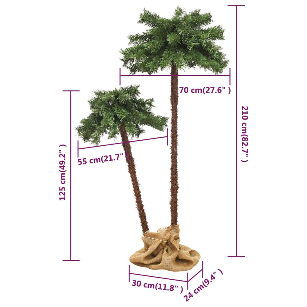 Christmas Tree with LEDs 49.2"&82.7"