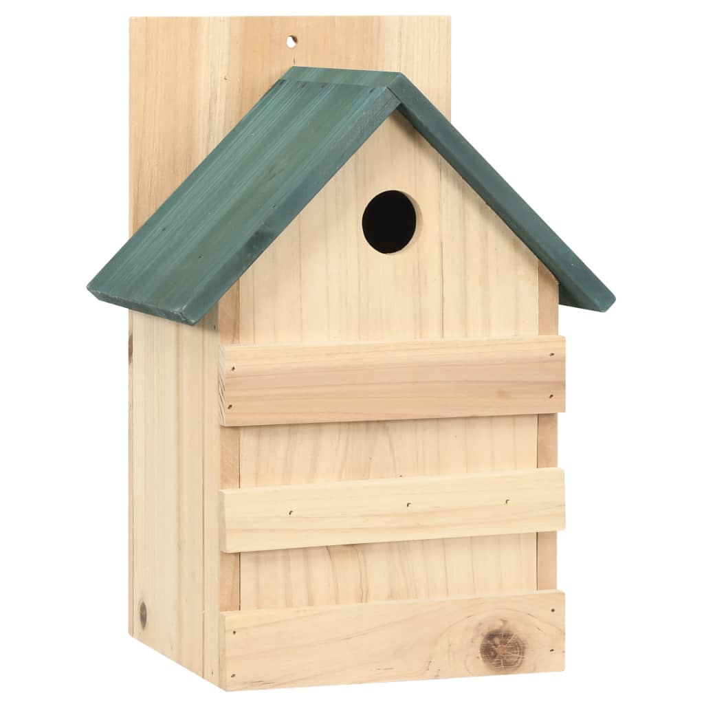 vidaXL Bird Houses 4 pcs 9.1"x7.5"x13" Firwood