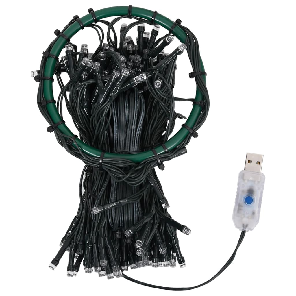 Christmas Tree Net Lights with 210 LEDs 82.7"