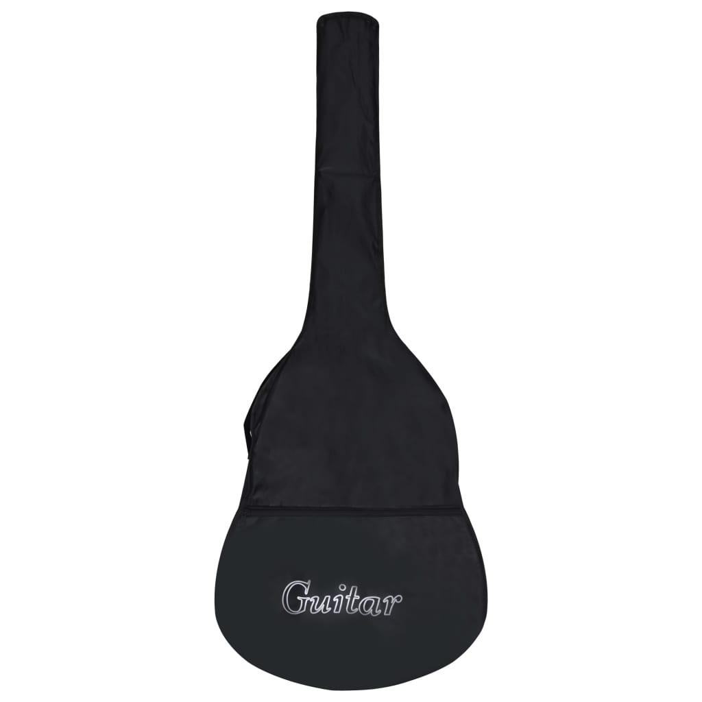 Guitar Bag for 4/4 Classical Guitar Black 39.4"x14.6" Fabric