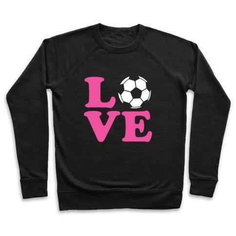 LOVE SOCCER CREWNECK SWEATSHIRT