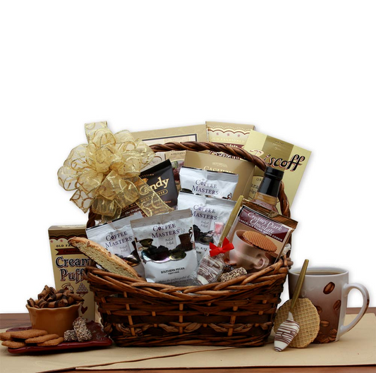 Coffee Time Gift Basket- coffee gift basket