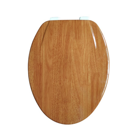 J&V Textiles Elongated Toilet Seat With Easy Clean & Change Hinge