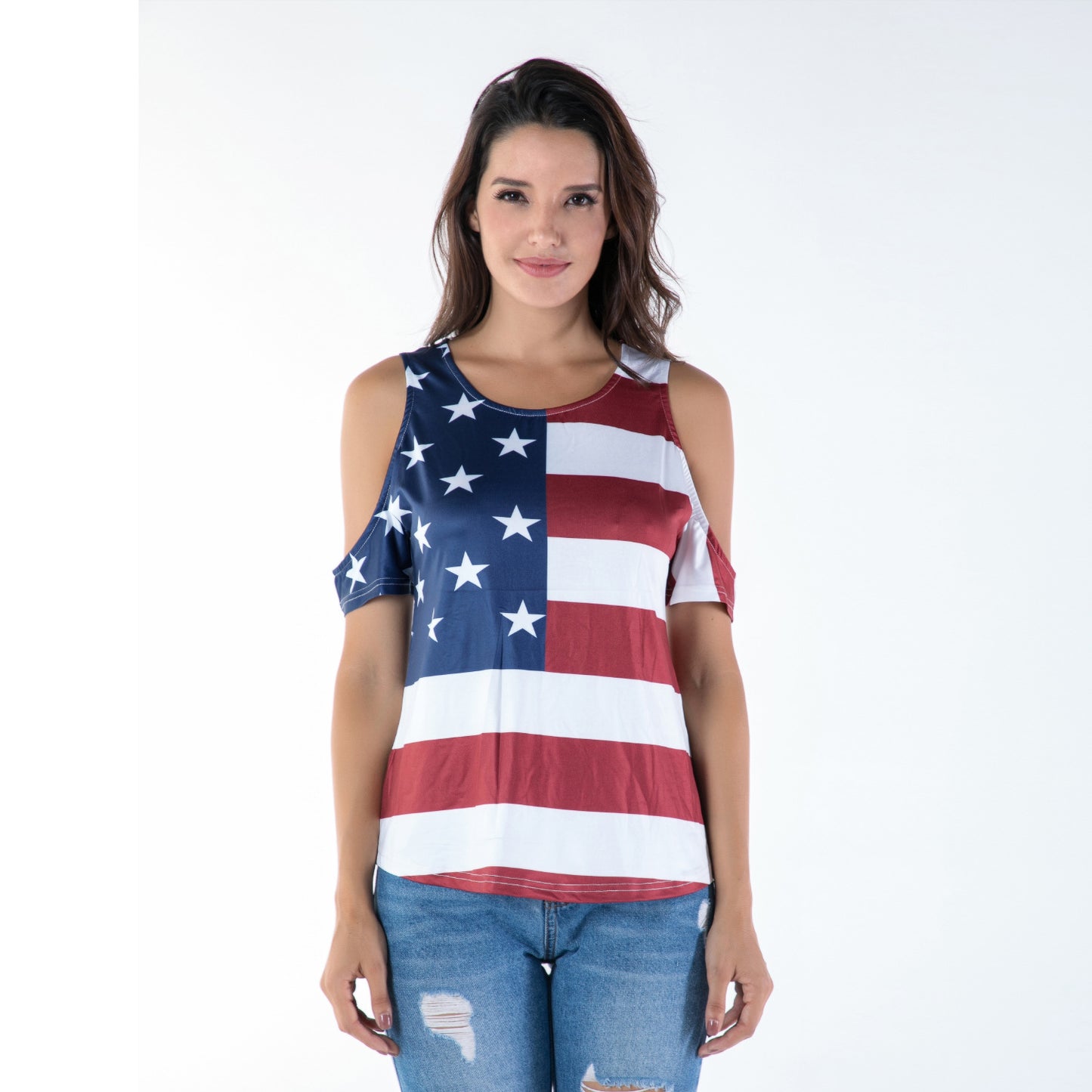 National flag digital print shirt