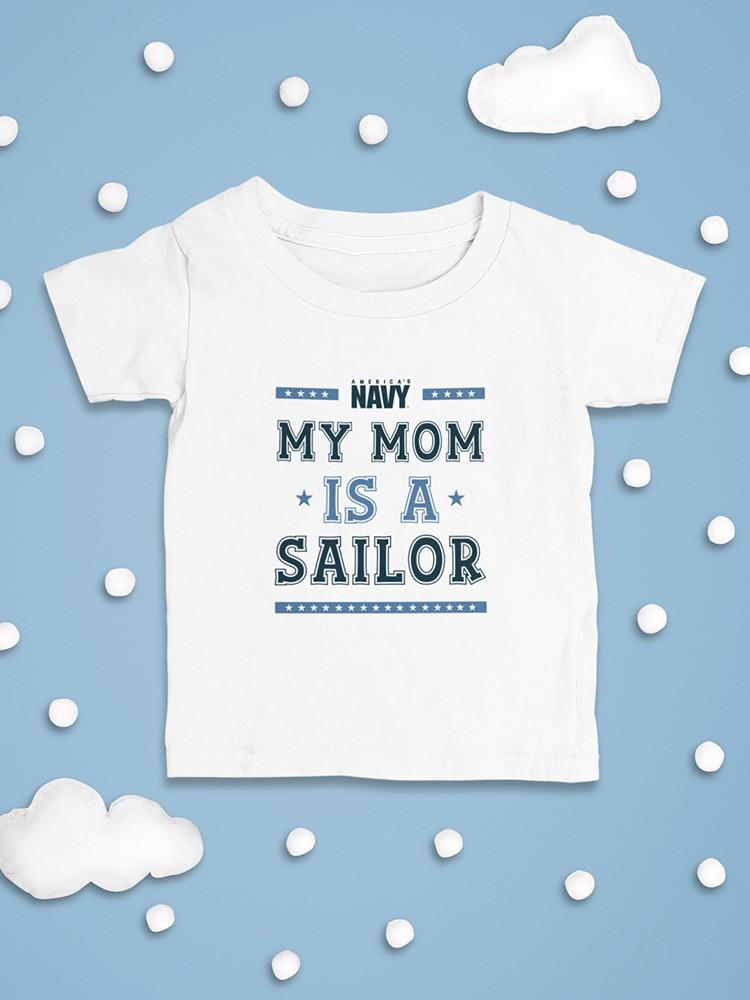 My Mom Is A Sailor Bodysuit -Navy Designs