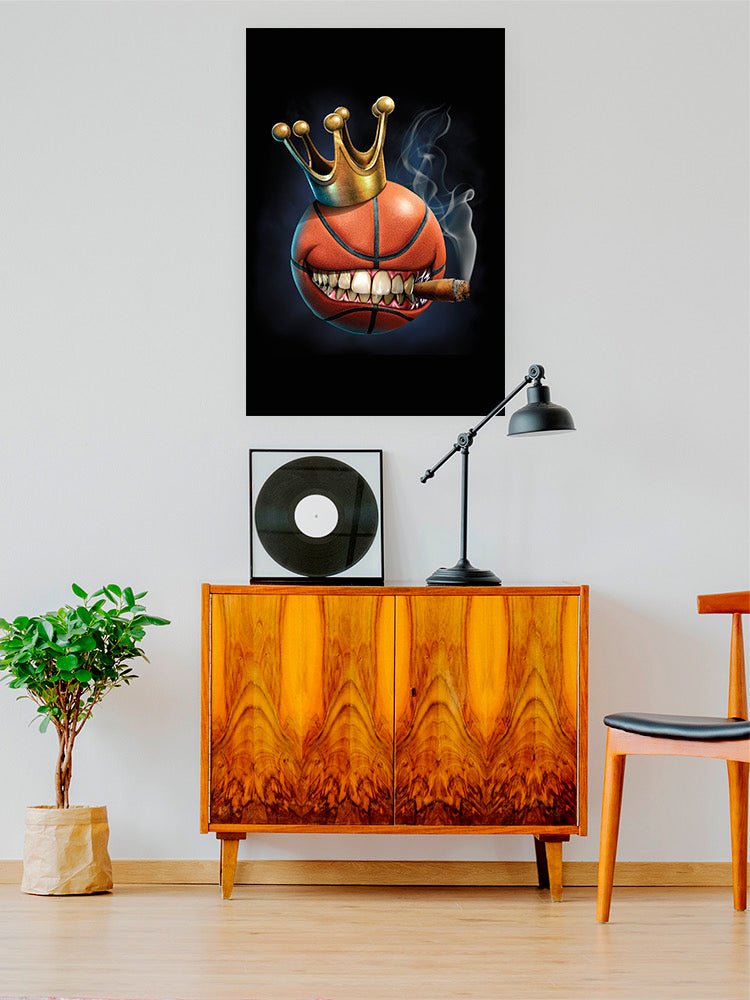 Cigar Basketball Wall Art -Tom Wood Designs