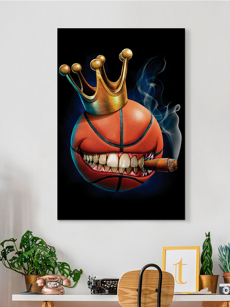 Cigar Basketball Wall Art -Tom Wood Designs