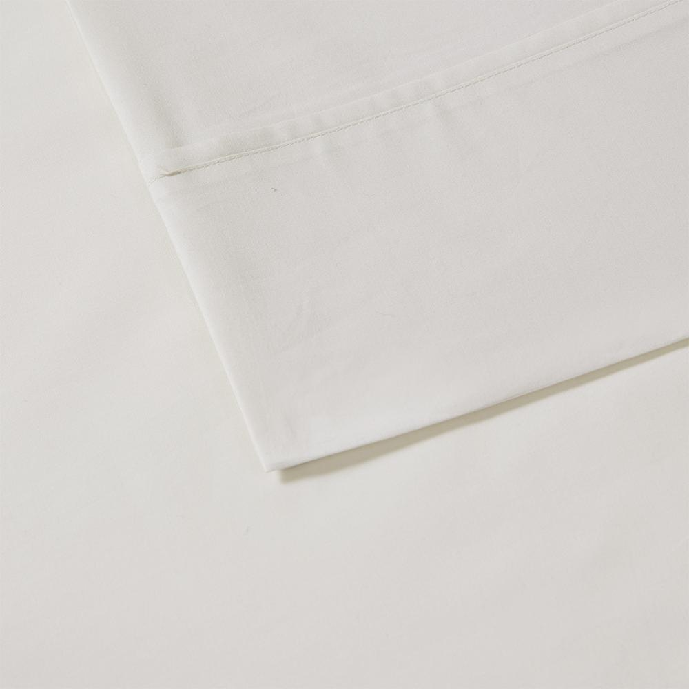 200 Thread Count Relaxed Cotton Percale Sheet Set