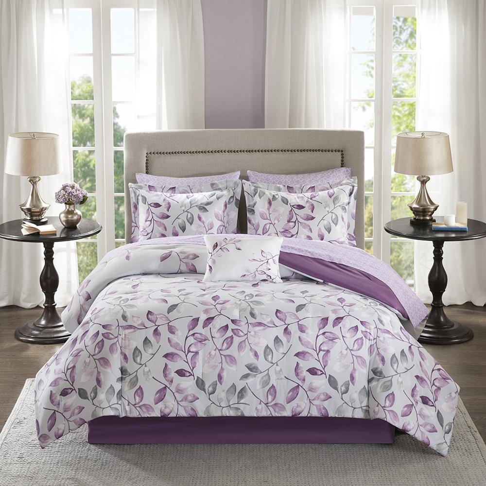 9 Piece Comforter Set with Cotton Bed Sheets