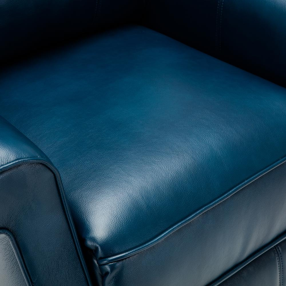 Lehman Navy Blue Traditional Lift Chair