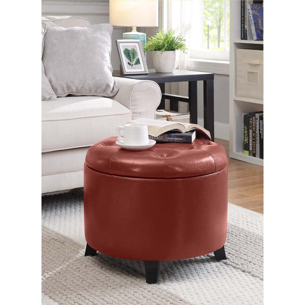 Designs4Comfort Round Ottoman