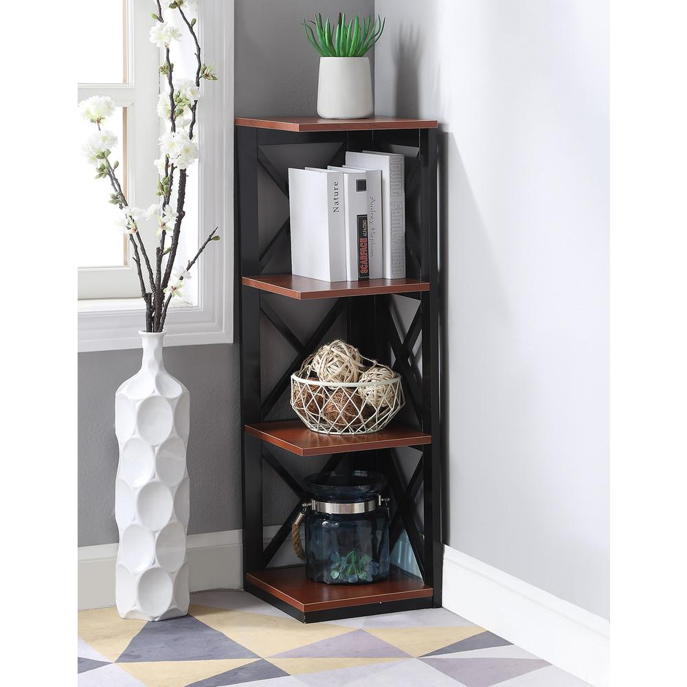 Oxford 3 Tier Corner Bookcase