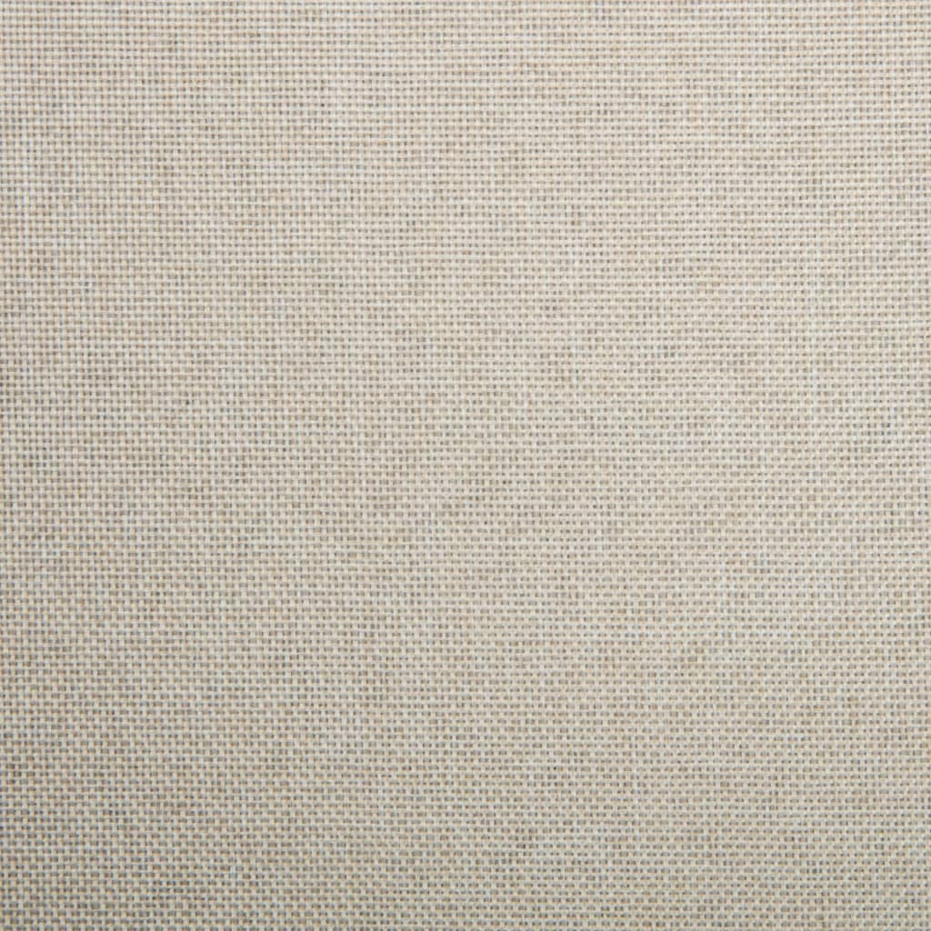 Swivel Office Chair Cream Fabric