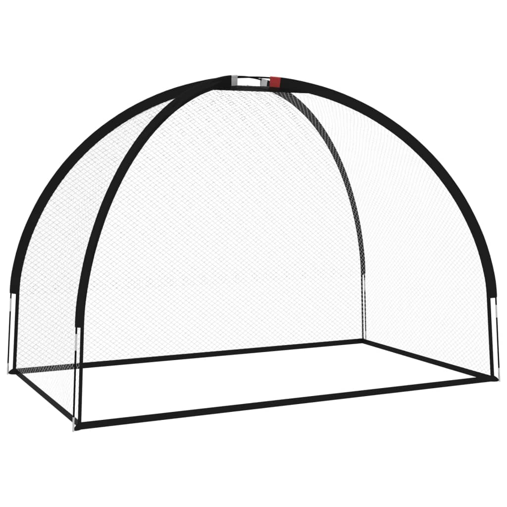 Golf Practice Net Black 118.1"x59.1"x82.7" Polyester