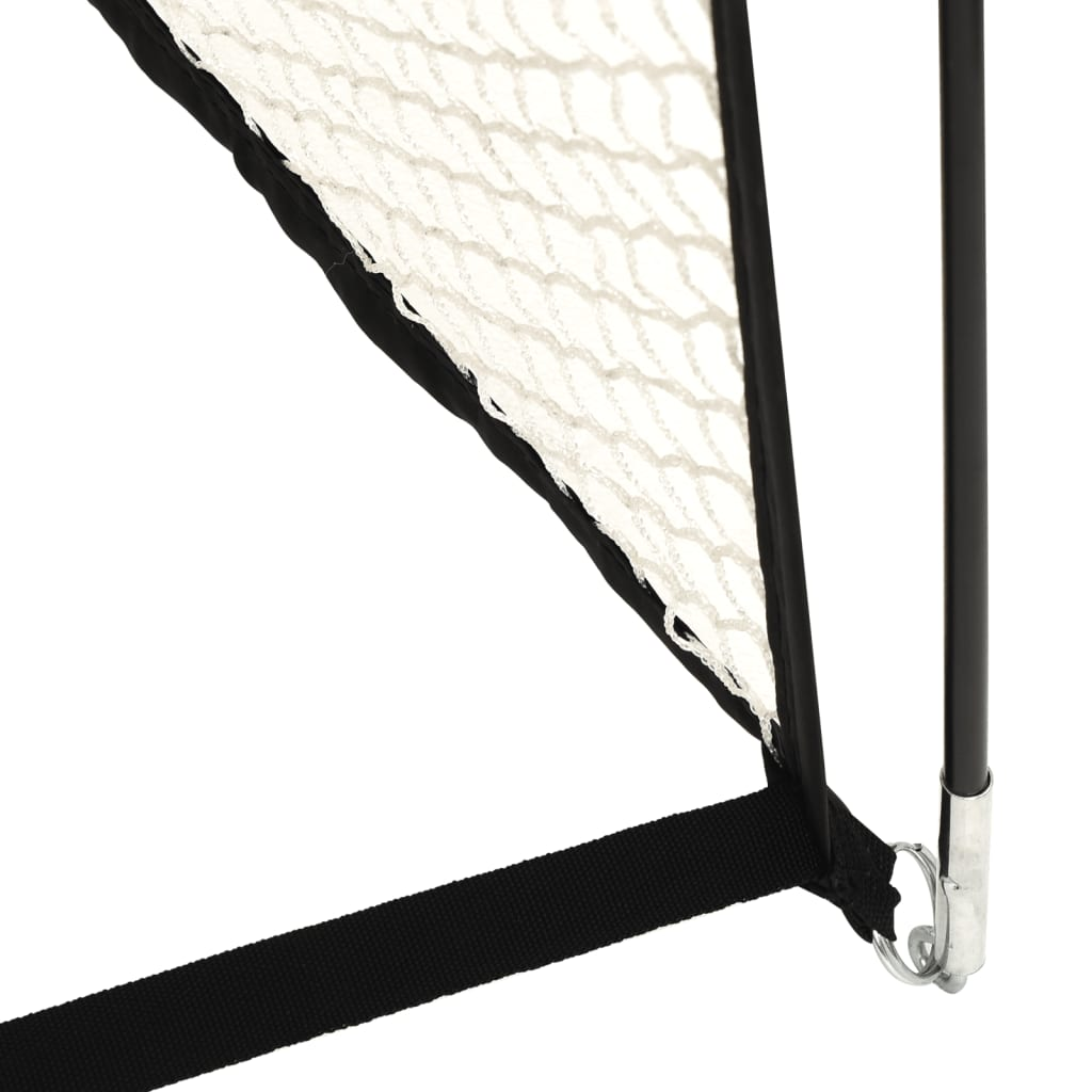 Golf Practice Net Black 118.1"x59.1"x82.7" Polyester