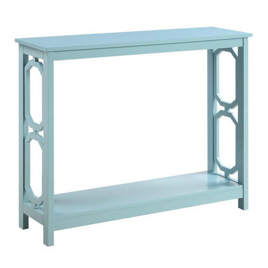 Omega Console Table, Seafoam