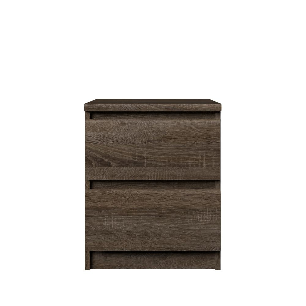 Scottsdale 2 Drawer Nightstand, Truffle