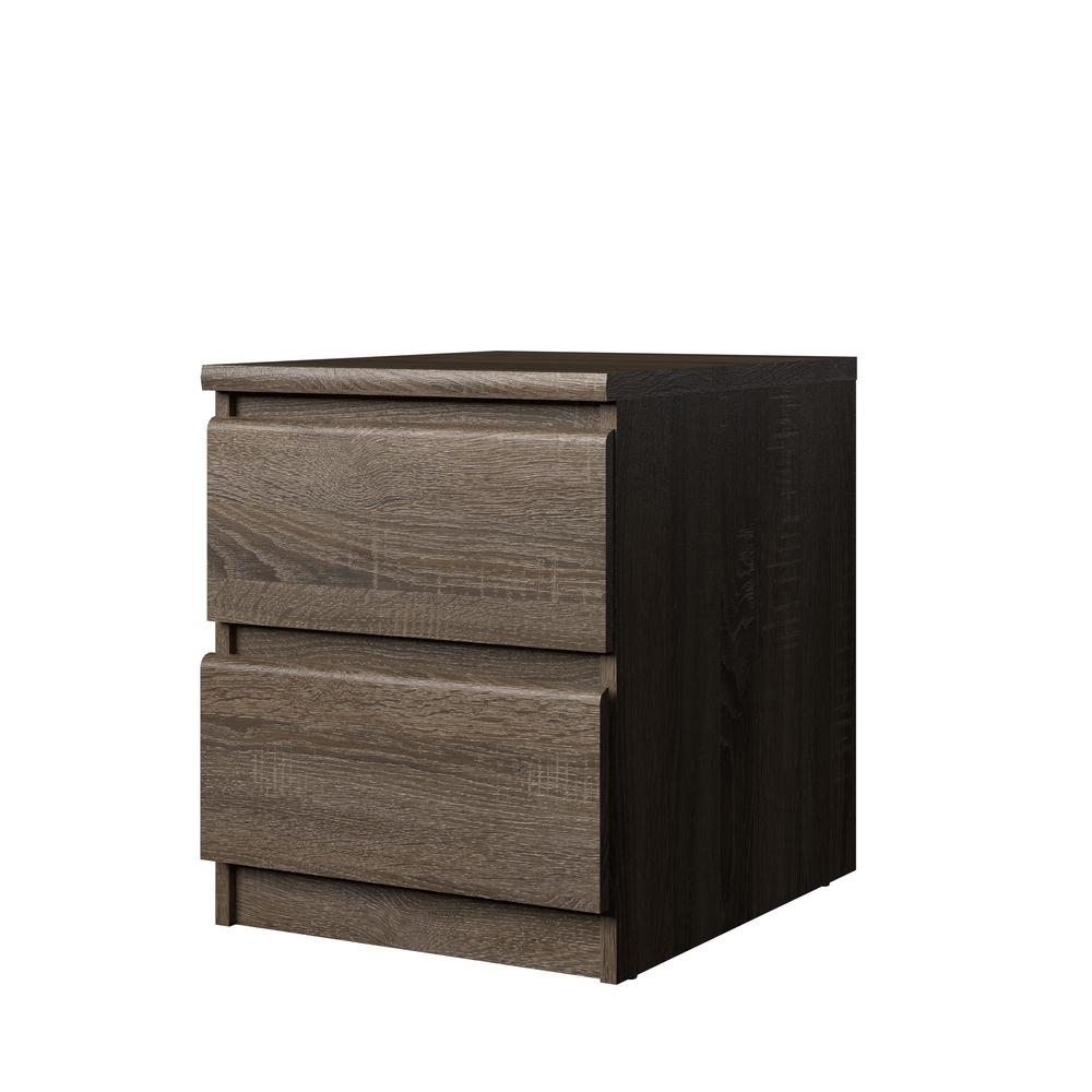 Scottsdale 2 Drawer Nightstand, Truffle