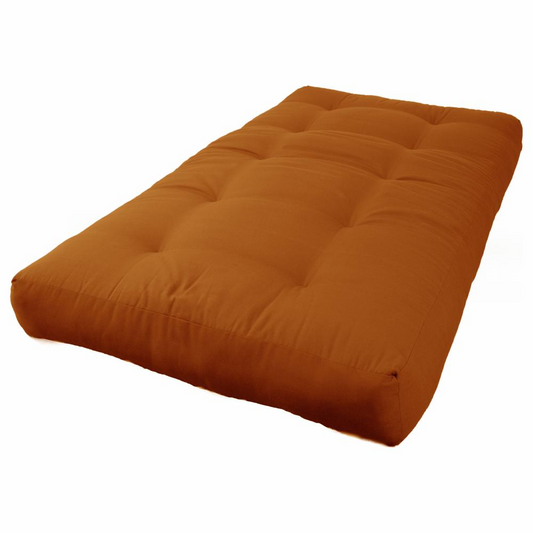 Blazing Needles Renewal 8-inch Twill Twin-size Futon Mattress - Spice