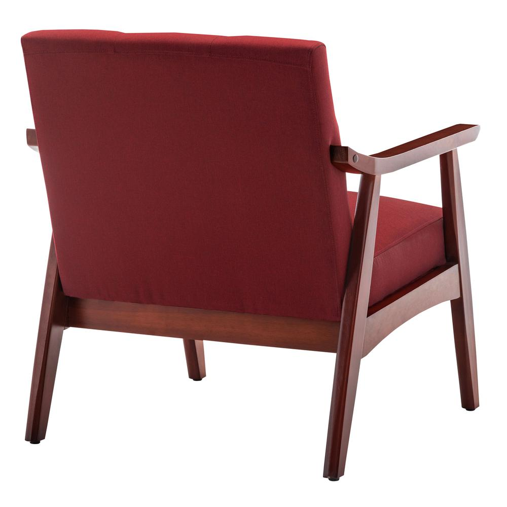 Natalie Accent Chair, Red