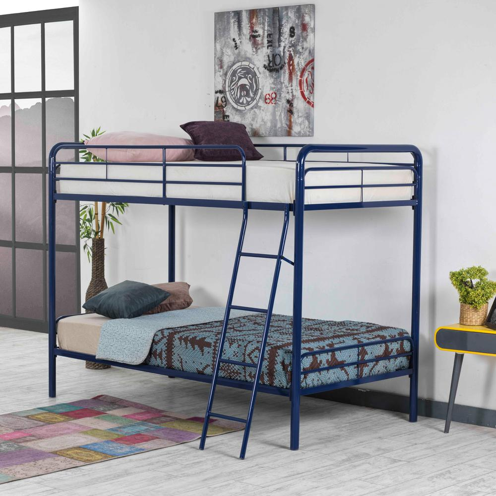 Twin over Twin Metal Bunk Bed