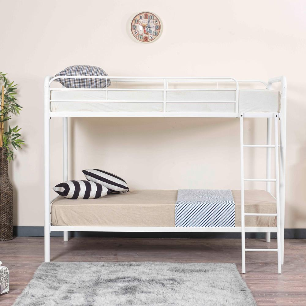 Twin over Twin Metal Bunk Bed