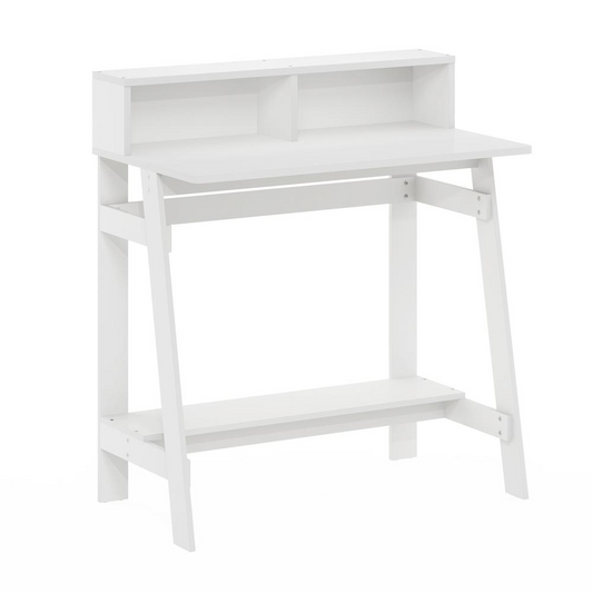 Simplistic A Frame Computer Desk, White