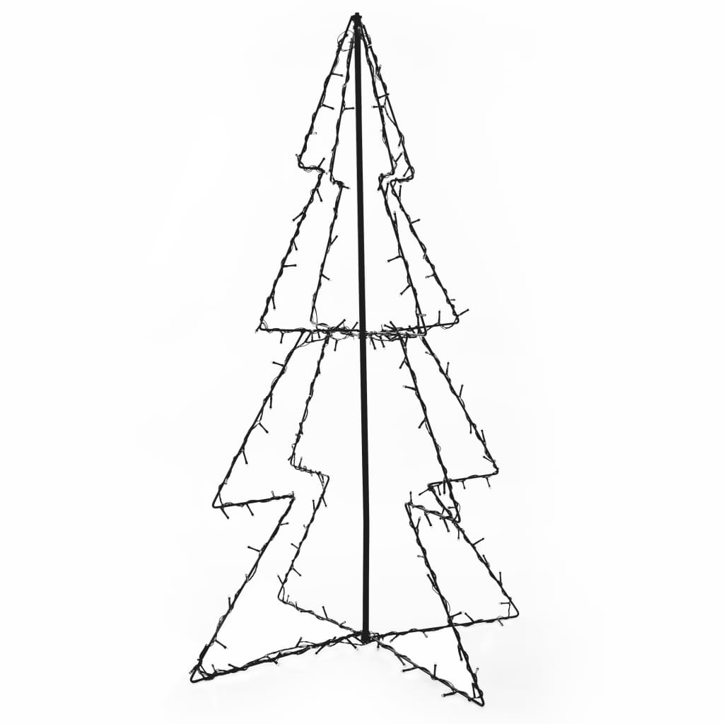 Christmas Cone Tree 160 LEDs Indoor and Outdoor 30.7"x47.2"