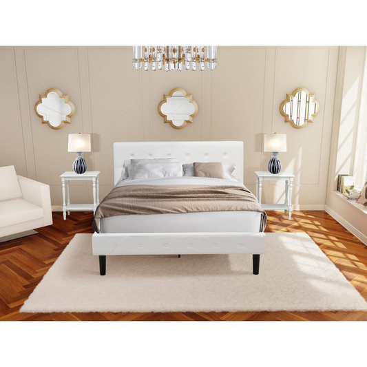 3 Piece Set - Queen Bed and 2 Night Stands