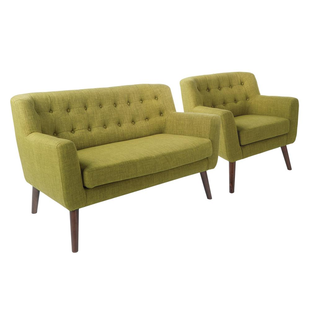 Mill Lane Chair and Loveseat Set