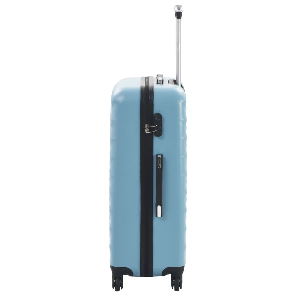 Hardcase Trolley Set 3 pcs Blue ABS