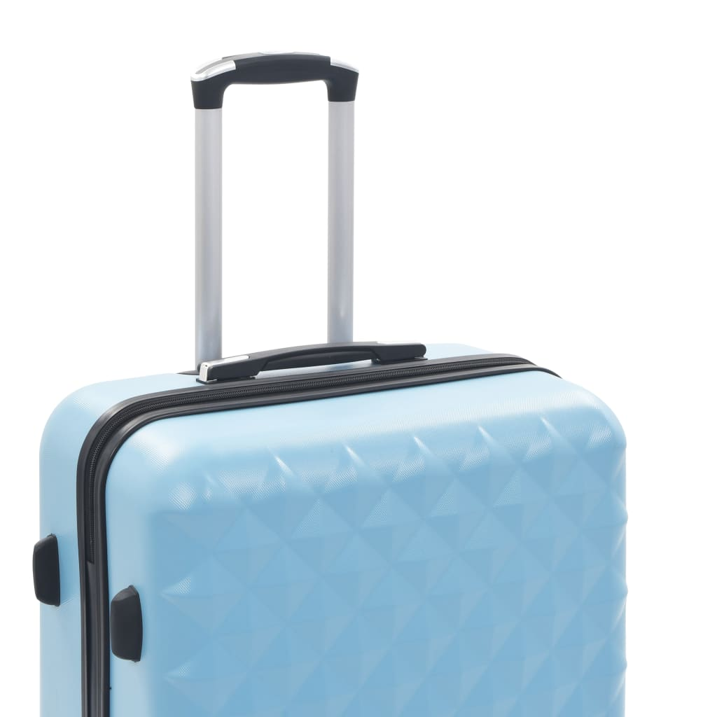 Hardcase Trolley Set 3 pcs Blue ABS