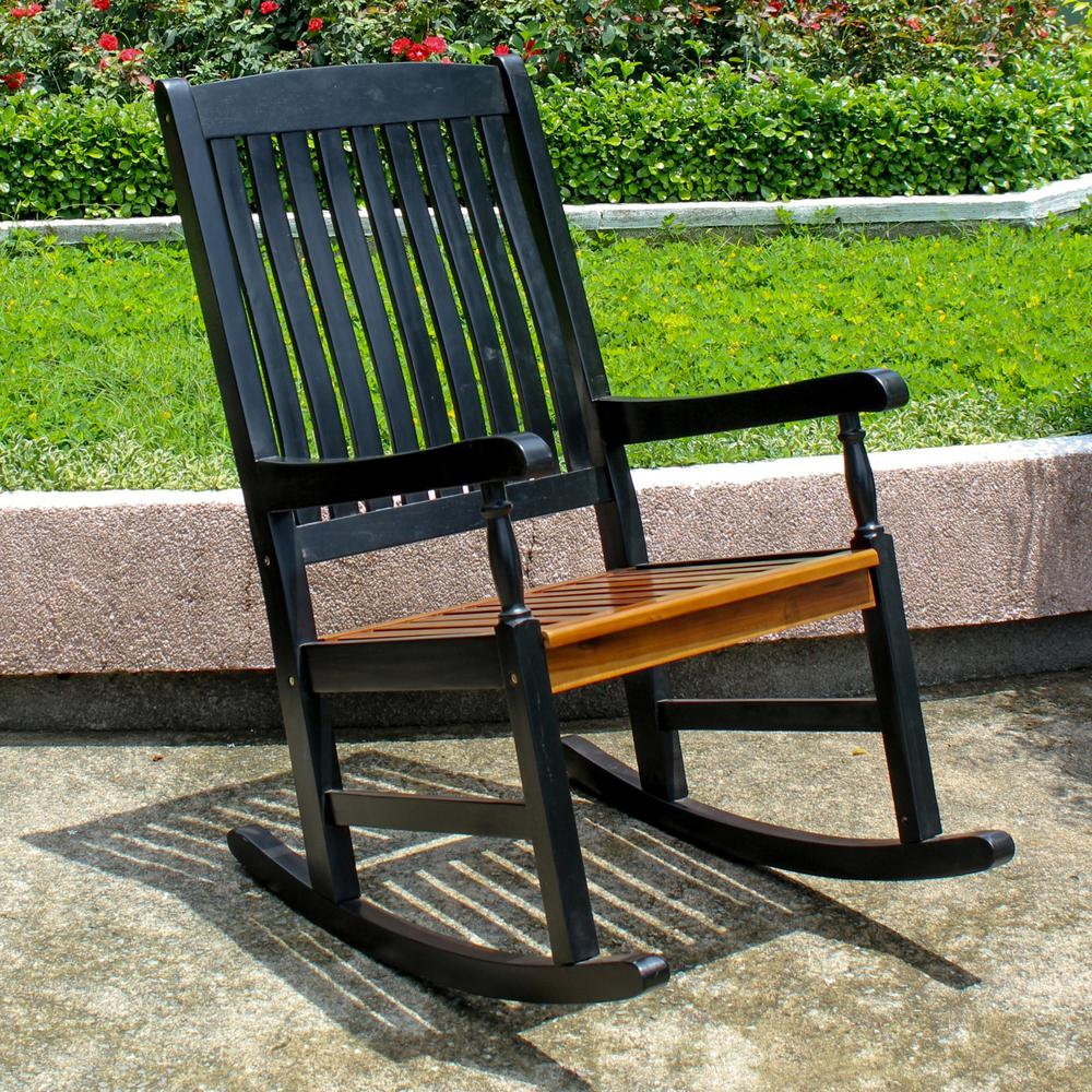 Outdoor Wood Porch Rocker