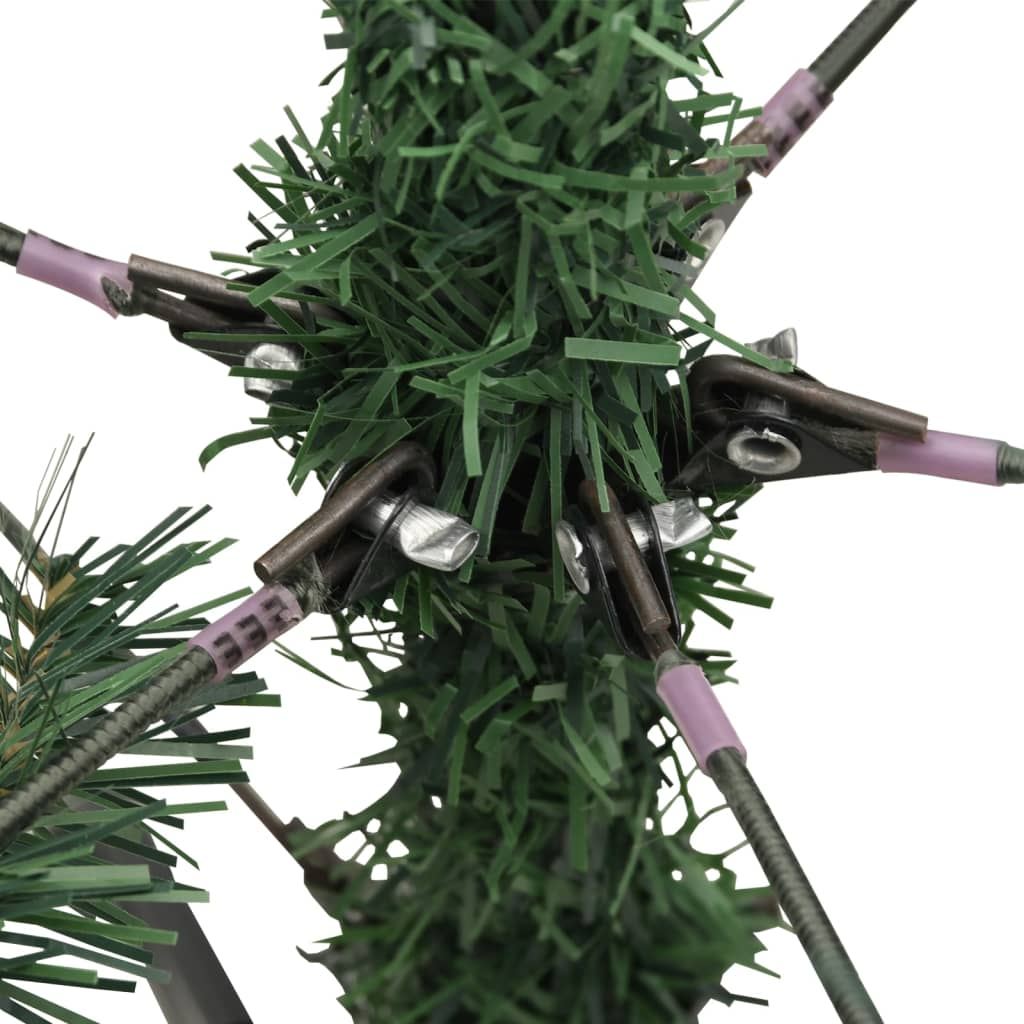 Artificial Hinged Christmas Tree with Cones 47.2"