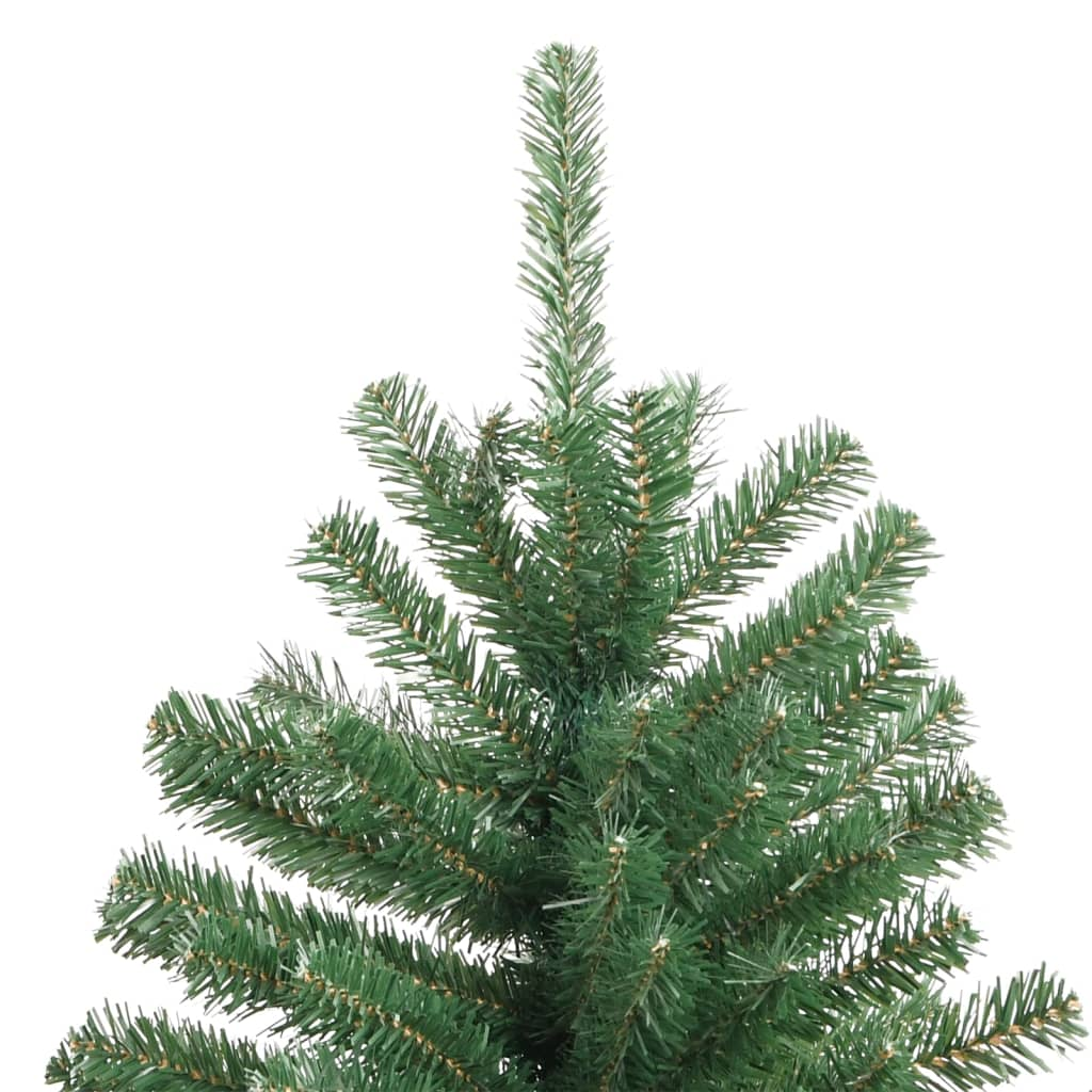 vidaXL Artificial Hinged Christmas Tree with Stand Green 47.2"