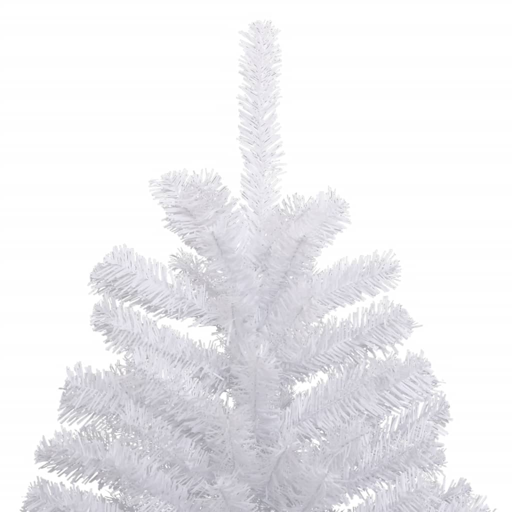 Artificial Hinged Christmas Tree with Flocked Snow 47.2"