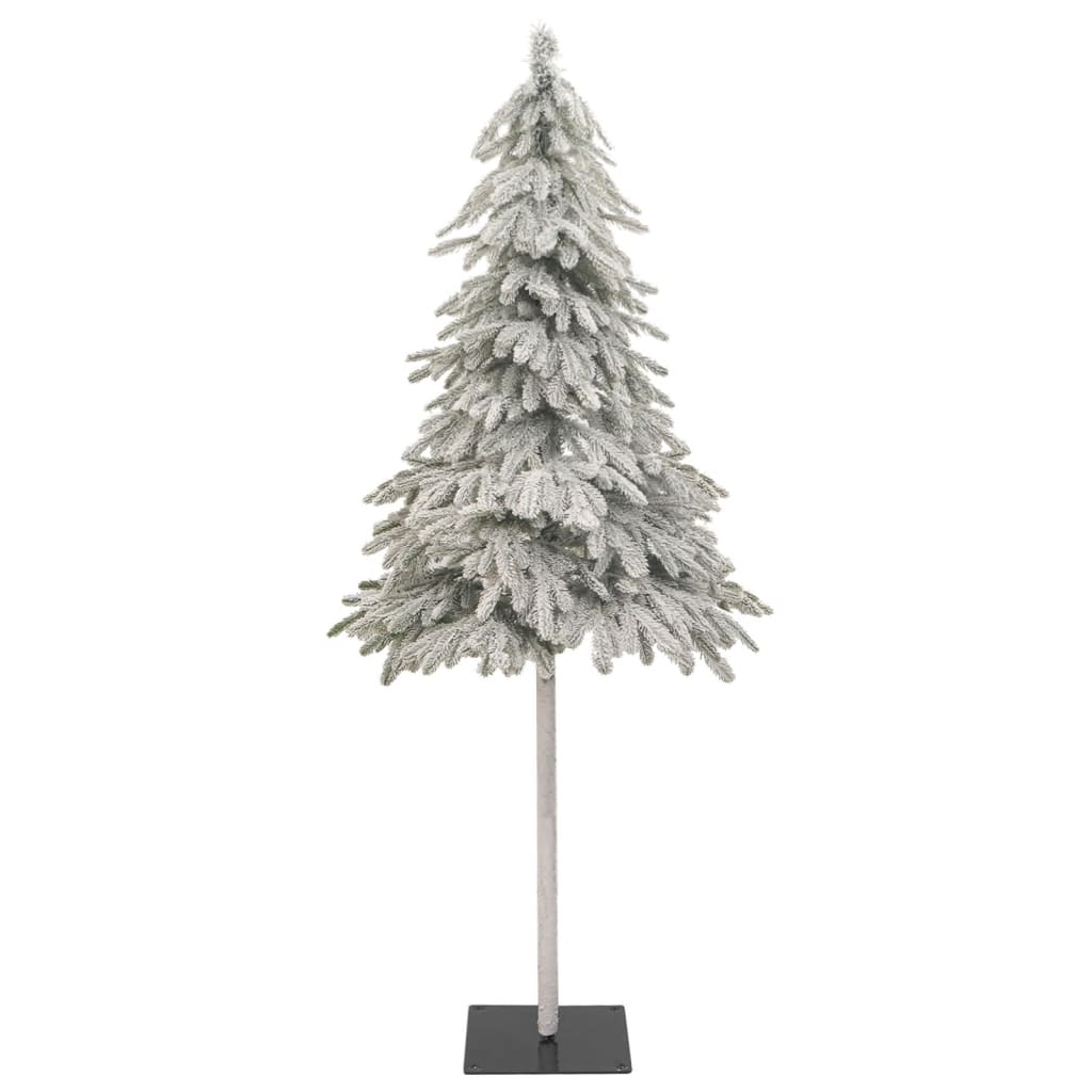 vidaXL Artificial Christmas Tree with Flocked Snow 70.9"