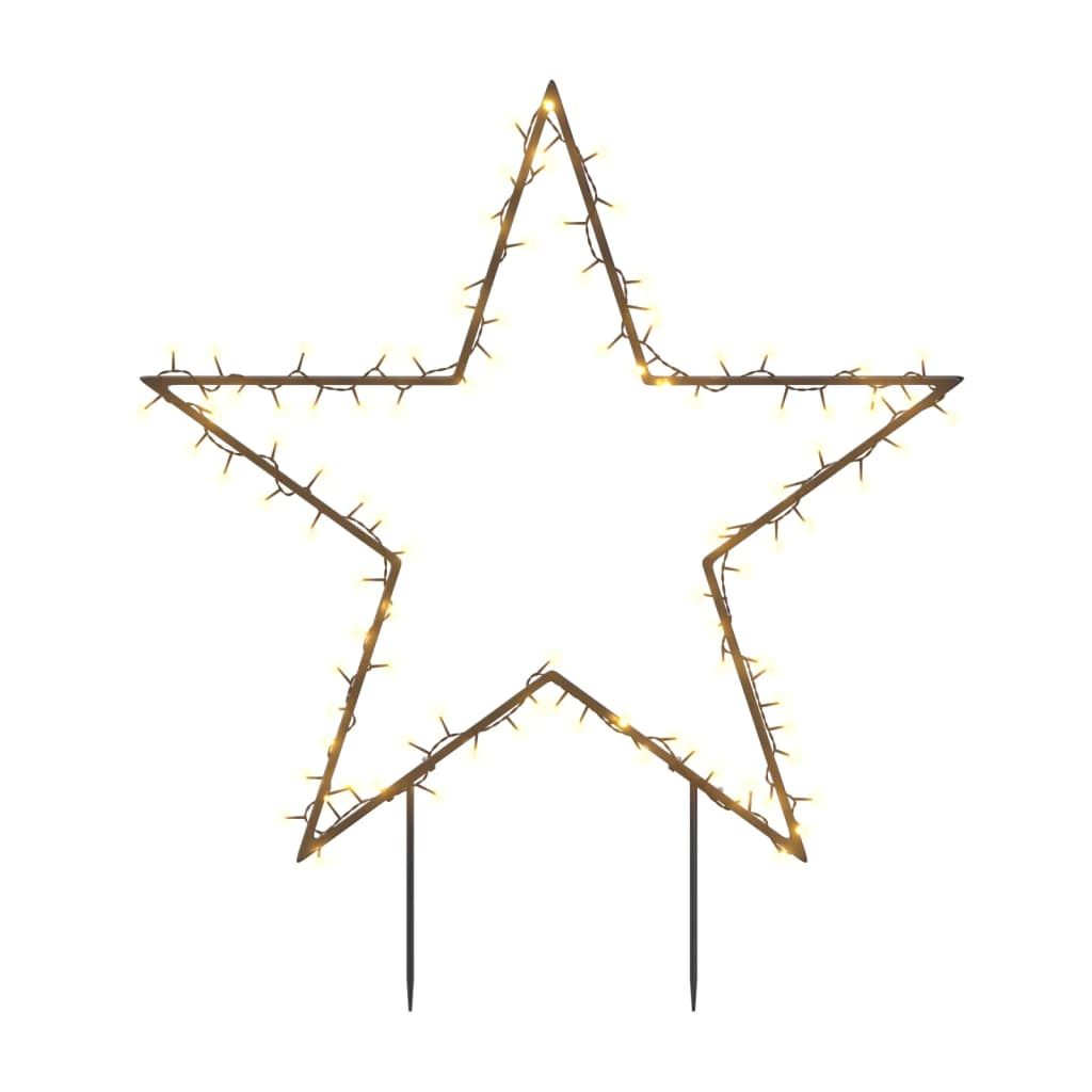 Christmas Light Decoration with Spikes Star 115 LEDs 33.5"