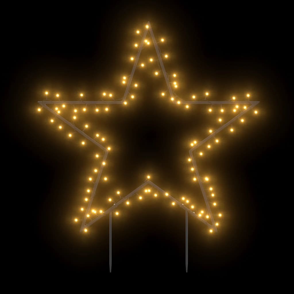 Christmas Light Decoration with Spikes Star 115 LEDs 33.5"