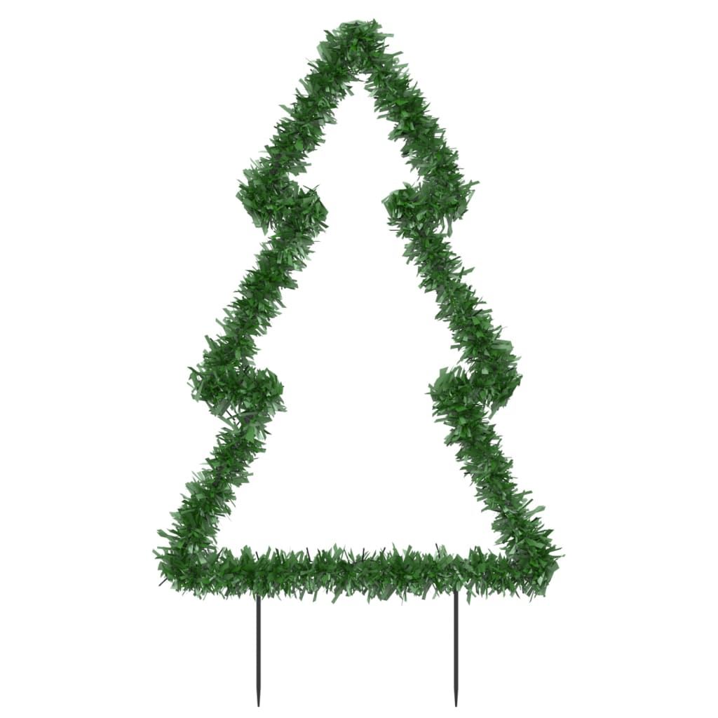 Christmas Light Decoration with Spikes Tree 80 LEDs 23.6"