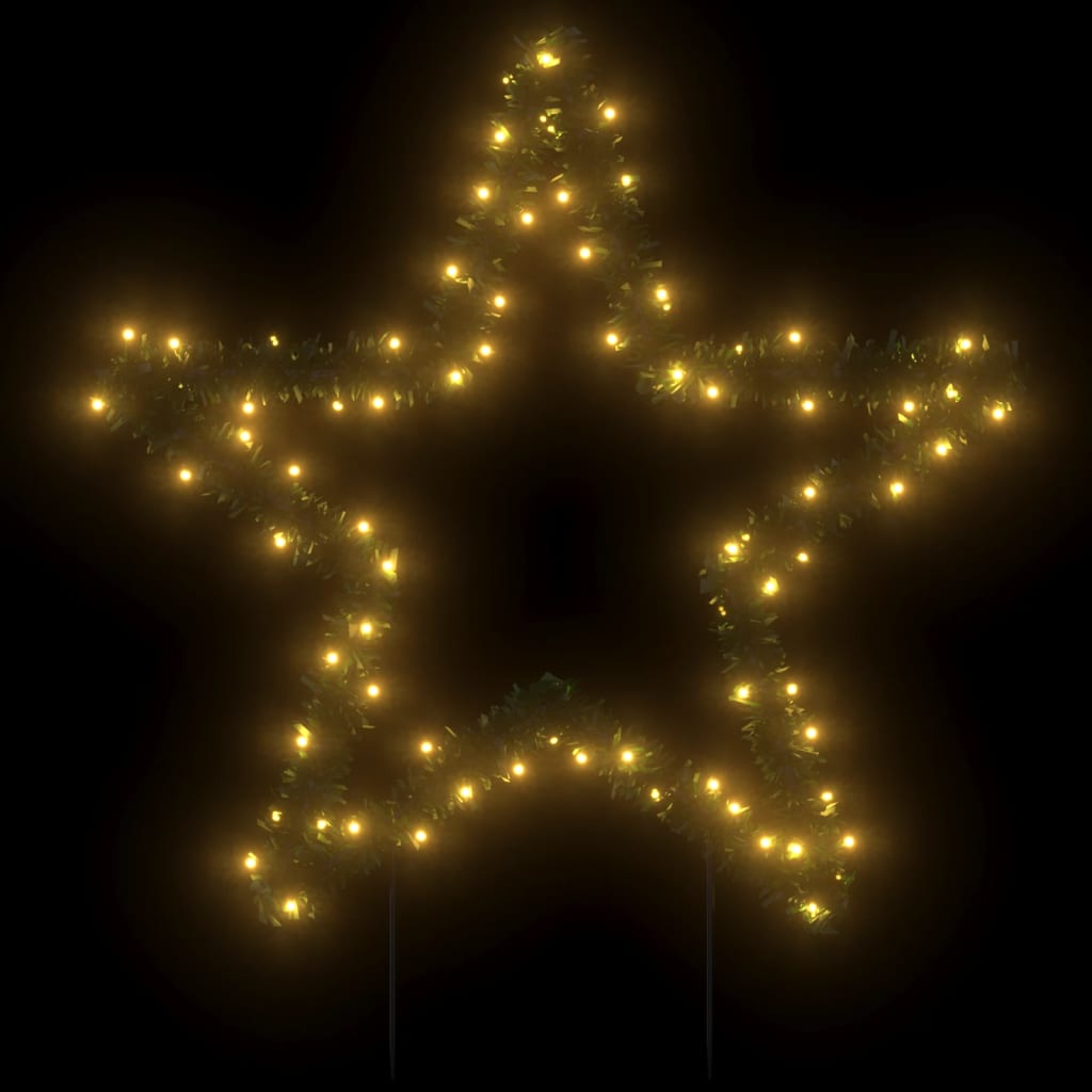 Christmas Light Decoration with Spikes Star 80 LEDs 23.6"