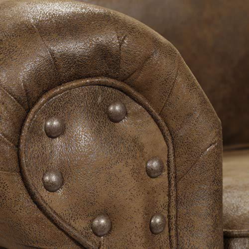 Buckskin Ottoman