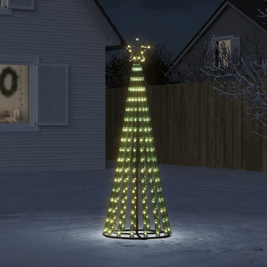 Christmas Tree Light Cone 275 LEDs Warm White 70.9"