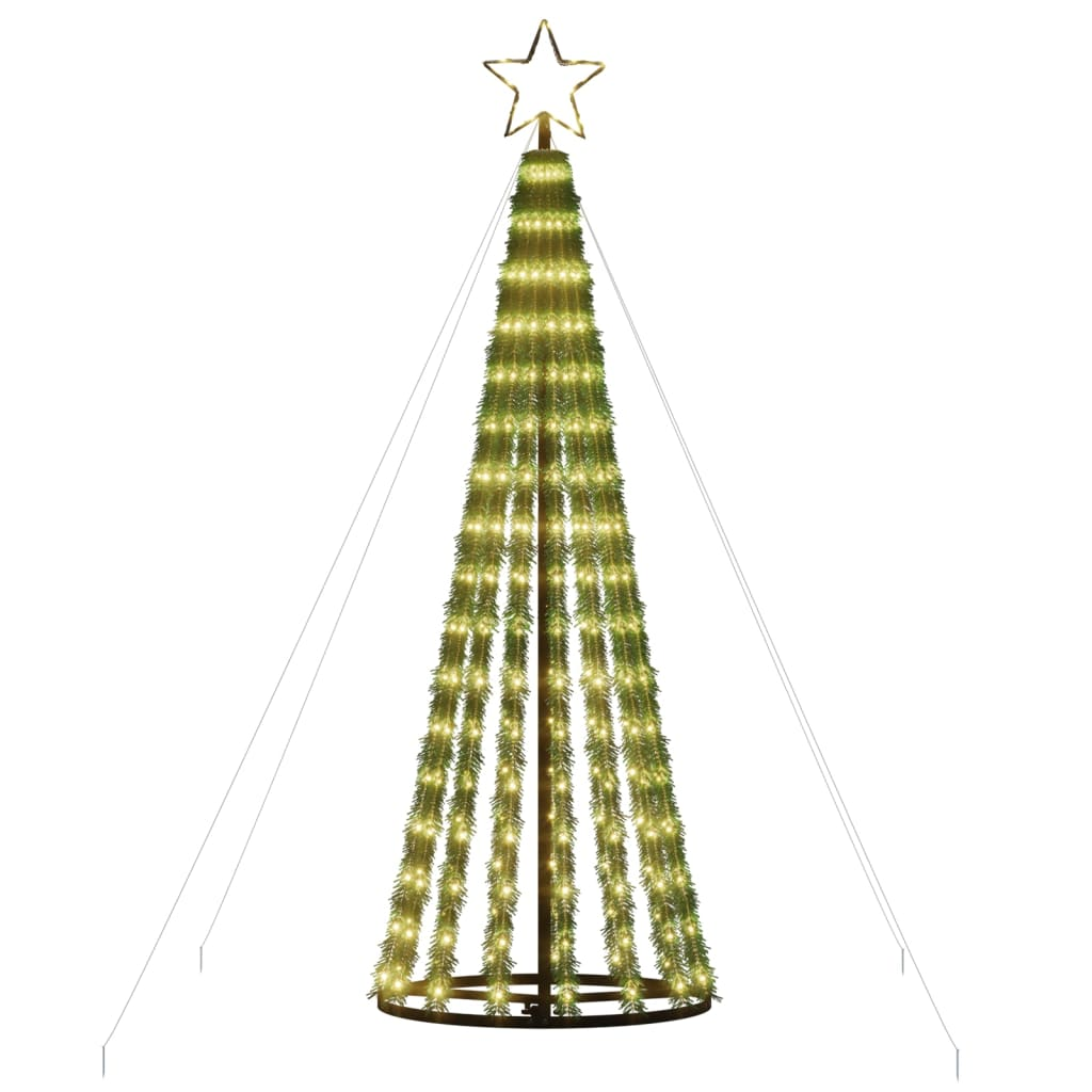 Christmas Tree Light Cone 275 LEDs Warm White 70.9"