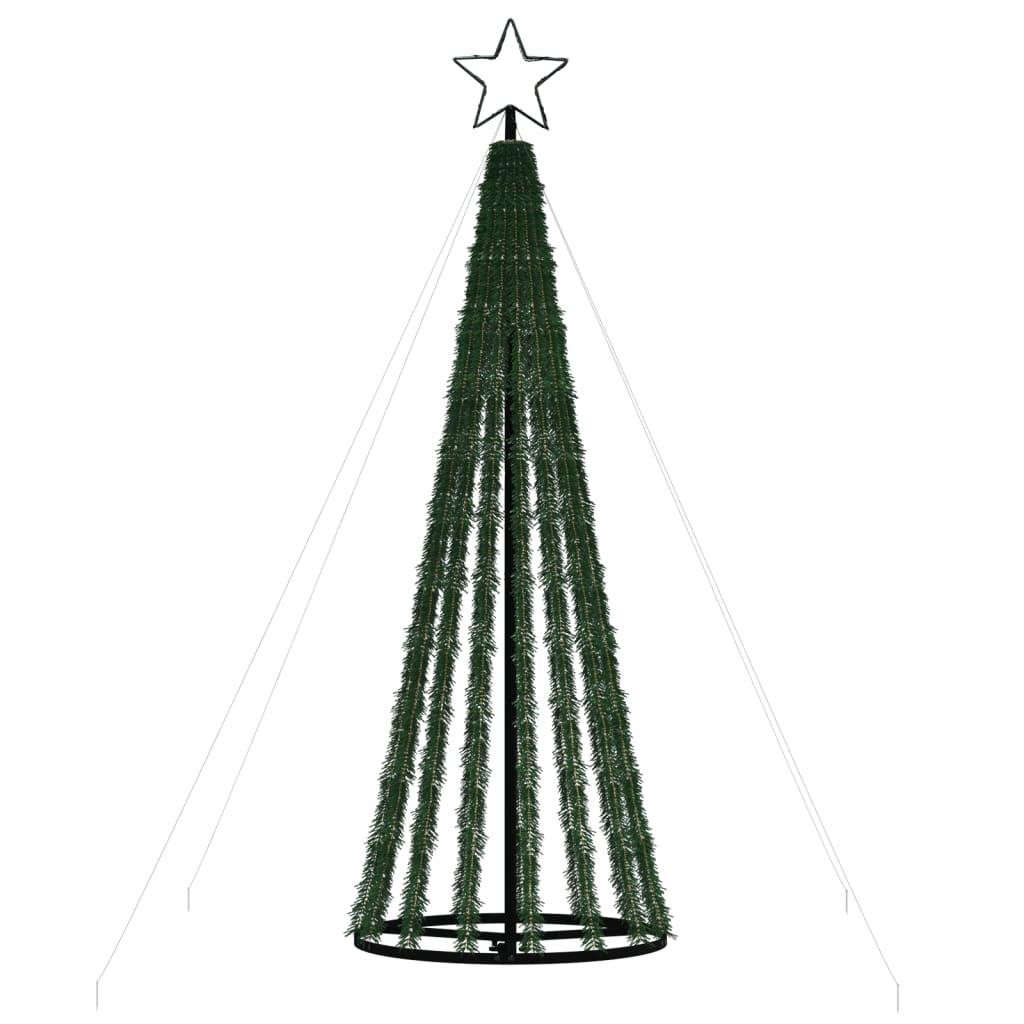 Christmas Tree Light Cone 275 LEDs Warm White 70.9"