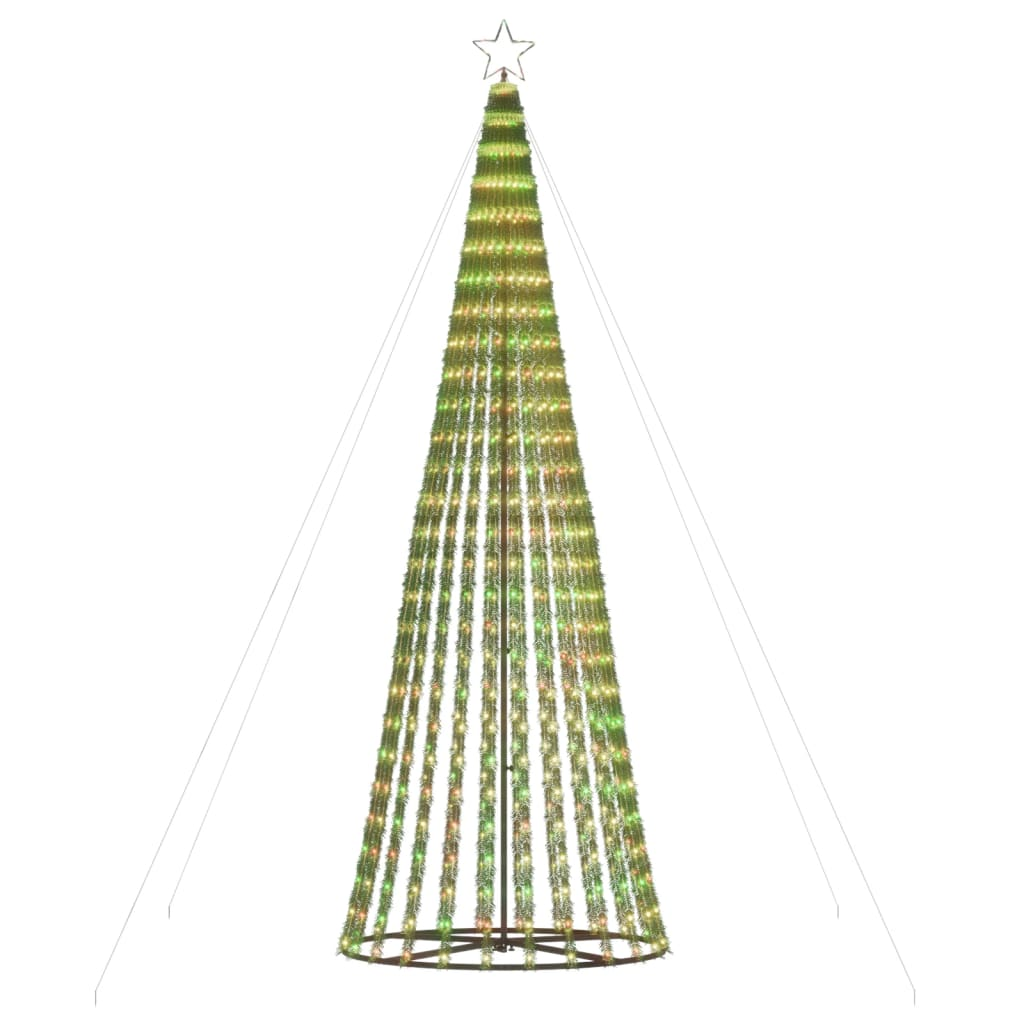 Christmas Tree Light Cone 688 LEDs Colorful 118.1"